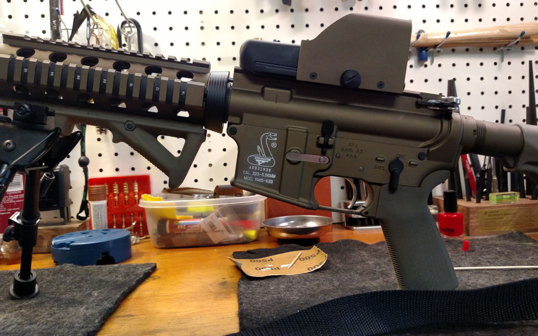 Bushmaster AR15 Bronze Cerakote