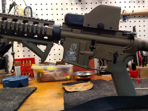 Bushmaster AR15 Bronze Cerakote