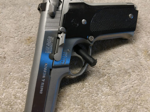 S&W 659 Fixing Freckled Finish